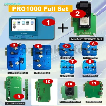Wozniak Pro1000S logic baseband NAND CHIP Programmer Battery data cable detection Tester Modular for iPhone 4 4s 5 5s 6 6s 7 7p
Wozniak Pro1000S logic baseband NAND CHIP Programmer Battery data cable detection Tester Modular for iPhone 4 4s 5 5s 6 6s 7 7p