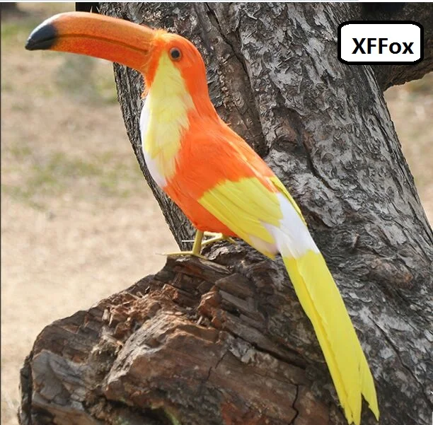 cute simulation toucan bird model foam&furs real life orange bird gift about 42cm xf0471
cute simulation toucan bird model foam&furs real life orange bird gift about 42cm xf0471