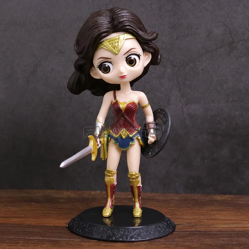 Wonder Woman Model Diana Princess PVC Action Figure Movies Qposket Figurine Doll Kids Toys For Children Gift 15cm
Wonder Woman Model Diana Princess PVC Action Figure Movies Qposket Figurine Doll Kids Toys For Children Gift 15cm