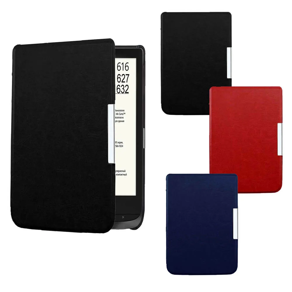 Ultraslim flip pu leather Cover Case For Pocketbook 616/627/632 Ereader drop resistance shell magnet auto sleep protective film
Ultraslim flip pu leather Cover Case For Pocketbook 616/627/632 Ereader drop resistance shell magnet auto sleep protective film