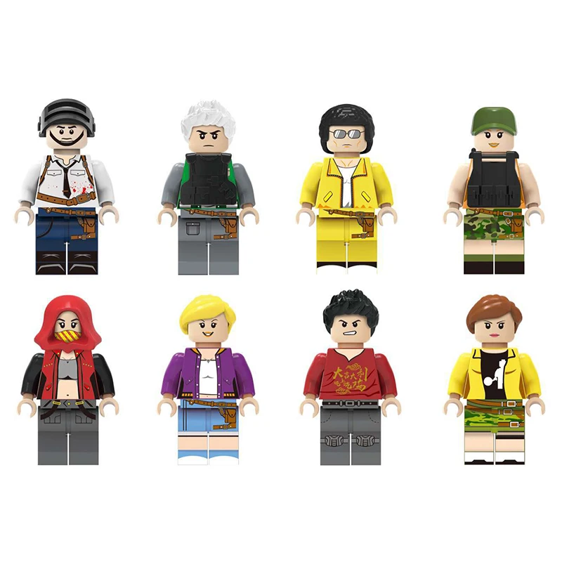 8pcs/set Building Blocks DIY Figures Brick Militaryed SWAT Police Soldiers Clown Compatible With LegoINGS Figures For Kids Toys
8pcs/set Building Blocks DIY Figures Brick Militaryed SWAT Police Soldiers Clown Compatible With LegoINGS Figures For Kids Toys