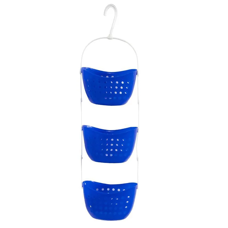 3 tier shower caddy bath rack plastic hanging over basket unit shower organiser, blue
3 tier shower caddy bath rack plastic hanging over basket unit shower organiser, blue