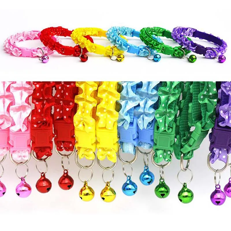 Lovely Cat&Dog Lace Collar With Bell Adjustable Buckle Collar For Puppy Small Dog Chihuahua Pet Supplies Cat Dog Accessories
Lovely Cat&Dog Lace Collar With Bell Adjustable Buckle Collar For Puppy Small Dog Chihuahua Pet Supplies Cat Dog Accessories