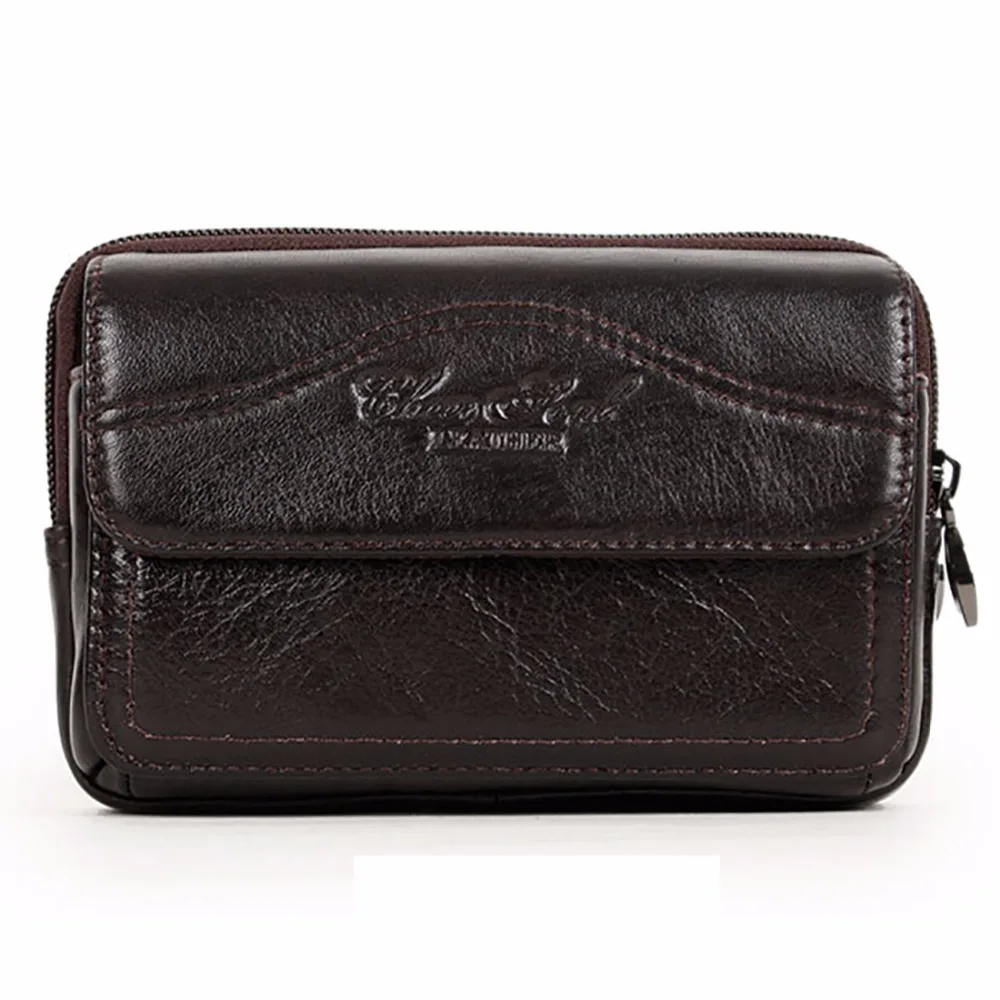 High Quality Men Natural Skin Belt Purse Waist Bag Case Cell Mobile Phone Bags Fashion Casual Genuine Leather Cowhide Fanny Pack
High Quality Men Natural Skin Belt Purse Waist Bag Case Cell Mobile Phone Bags Fashion Casual Genuine Leather Cowhide Fanny Pack