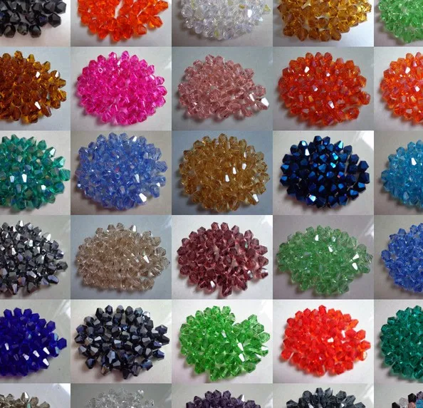 top quanlity 2000Pcs Bicone Faceted loose Glass Beads 4mm Black White purple Clear Colored Mixed For Jewelry Making crystal
top quanlity 2000Pcs Bicone Faceted loose Glass Beads 4mm Black White purple Clear Colored Mixed For Jewelry Making crystal