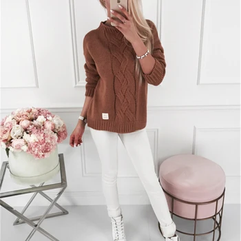 Casual O Neck Sweaters For Women Autumn 2019 Jumpers Knitted Clothes Fashion Solid Ladies Pullover Female Tops sueter mujer
Casual O Neck Sweaters For Women Autumn 2019 Jumpers Knitted Clothes Fashion Solid Ladies Pullover Female Tops sueter mujer