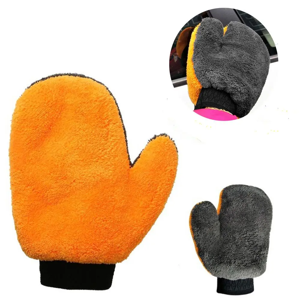 1pc Velvet Car Wash Gloves Car Cleaning Care Mitt Lined with Waterproof Furniture Glass Dust Plush Cleaning Tool
1pc Velvet Car Wash Gloves Car Cleaning Care Mitt Lined with Waterproof Furniture Glass Dust Plush Cleaning Tool