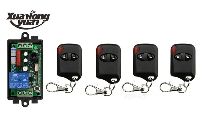 xuanlongyuan AC220V 1CH Wireless Remote Control Switch System Receiver+cat eye Transmitters Gate Garage Door/window /lamp
xuanlongyuan AC220V 1CH Wireless Remote Control Switch System Receiver+cat eye Transmitters Gate Garage Door/window /lamp