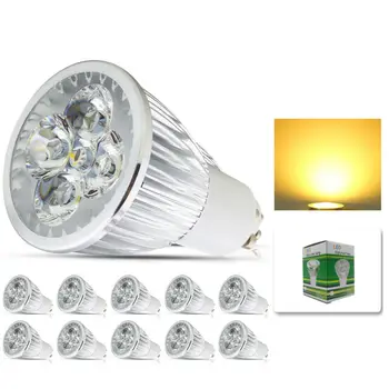 10x GU10 560LM 8w High brightness Spot light bulbs 110v 220v High Power spotlight 240v led lamps bulbs Quality Assurance
10x GU10 560LM 8w High brightness Spot light bulbs 110v 220v High Power spotlight 240v led lamps bulbs Quality Assurance
