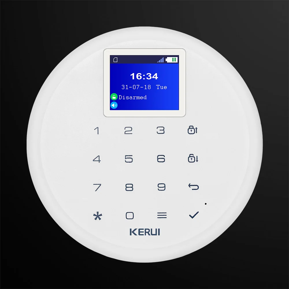 Upgraded 1.7-inch G17 Android IOS APP Control GSM Home Security Alarm System Compatible With PIR Door Sensor Six Language
Upgraded 1.7-inch G17 Android IOS APP Control GSM Home Security Alarm System Compatible With PIR Door Sensor Six Language