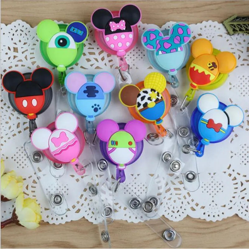 2019 New Arrival 1 Piece Quality Retractable Nurse Badge Reel Cute Cartoon Mickey Series ID Card Badge Holder
2019 New Arrival 1 Piece Quality Retractable Nurse Badge Reel Cute Cartoon Mickey Series ID Card Badge Holder