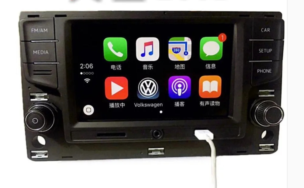 Carplay Noname Version 5GD035280B VW Golf 7 MK7 VII Passat B8 MQB Tiguan 6.5 " MIB Radio 5GD035280B 5GD 035 280 B RCD330 187A B
Carplay Noname Version 5GD035280B VW Golf 7 MK7 VII Passat B8 MQB Tiguan 6.5 " MIB Radio 5GD035280B 5GD 035 280 B RCD330 187A B