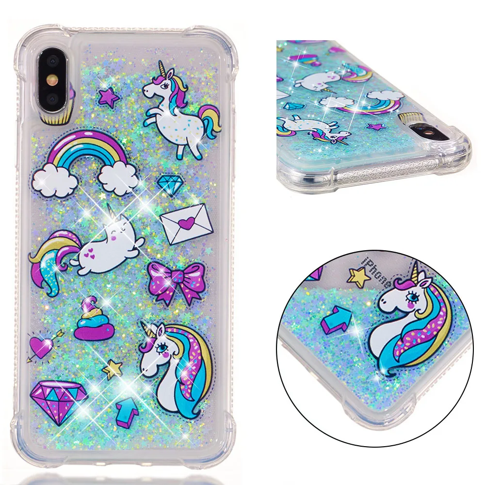 Glitter Liquid Quicksand Unicorn Case for iPhone X XR Xs Max 8 7 6 6S Plus 5 5S SE Case Cute Panda Animal Flower Sakura Cover
Glitter Liquid Quicksand Unicorn Case for iPhone X XR Xs Max 8 7 6 6S Plus 5 5S SE Case Cute Panda Animal Flower Sakura Cover