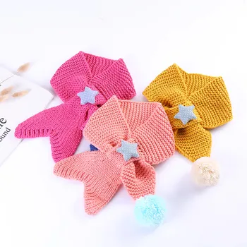 MIARA.L Children's scarf baby girls in the fall and winter warm and lovely little flower knitting wool han edition scarf
MIARA.L Children's scarf baby girls in the fall and winter warm and lovely little flower knitting wool han edition scarf