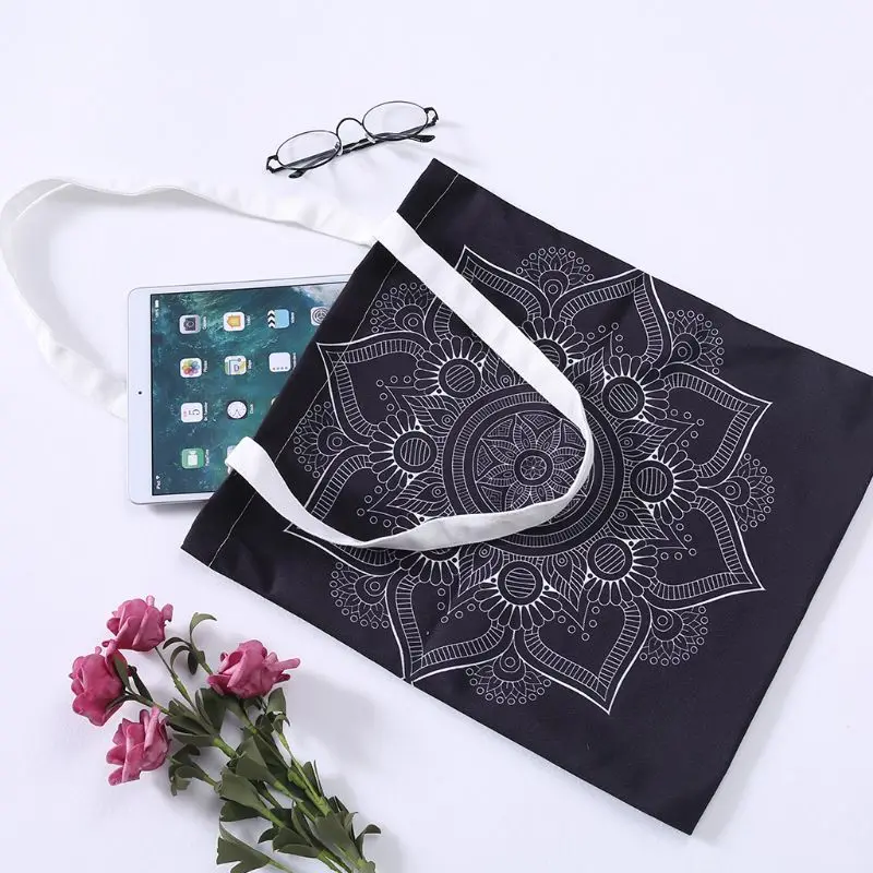 19 Styles Mandala Pattern Canvas Tote Bag Shoulder Bag Eco-friendly Shopping Bag 36 x 41cm
19 Styles Mandala Pattern Canvas Tote Bag Shoulder Bag Eco-friendly Shopping Bag 36 x 41cm