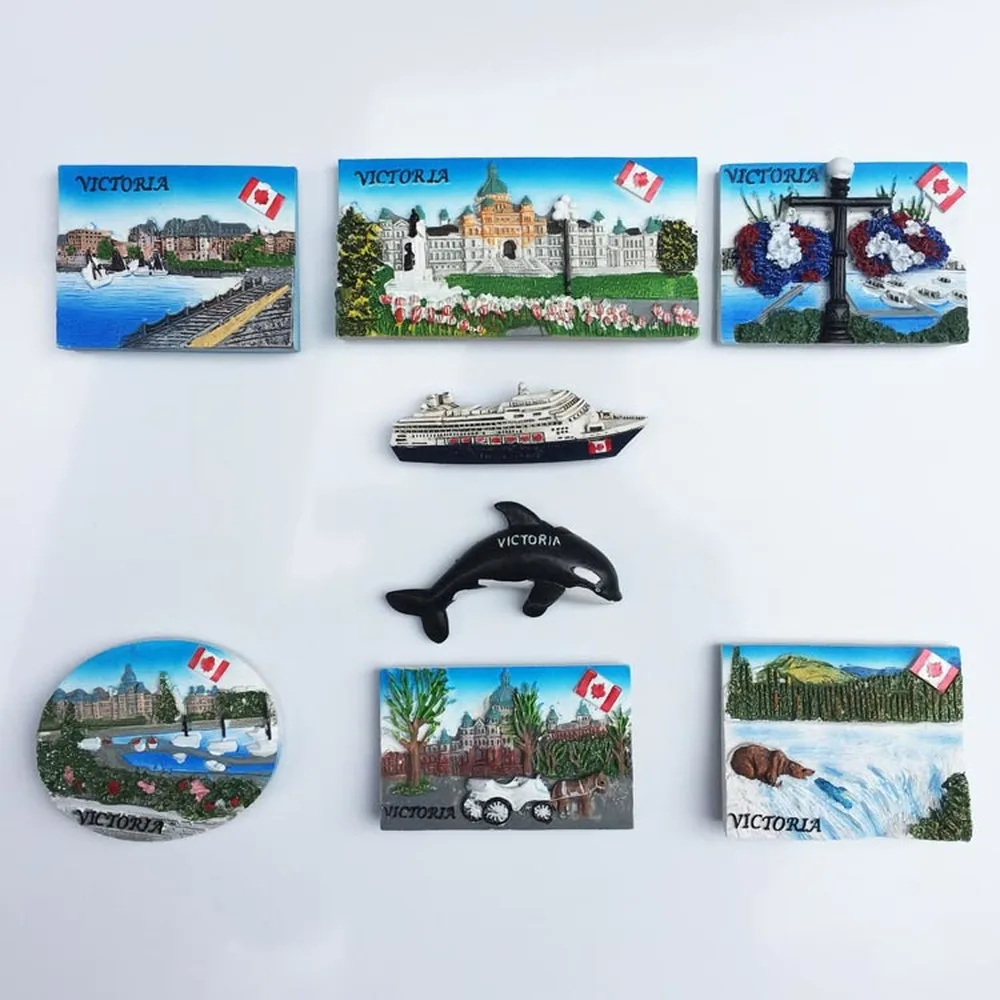 BABELEMI 1pcs Victoria British Columbia Canada 3D Fridge Magnets Travel Souvenirs Refrigerator Magnetic Stickers Home Decoration
BABELEMI 1pcs Victoria British Columbia Canada 3D Fridge Magnets Travel Souvenirs Refrigerator Magnetic Stickers Home Decoration
