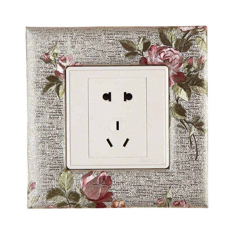 5 Piece Switch Stickers Home Wall Decoration Murals Stickers