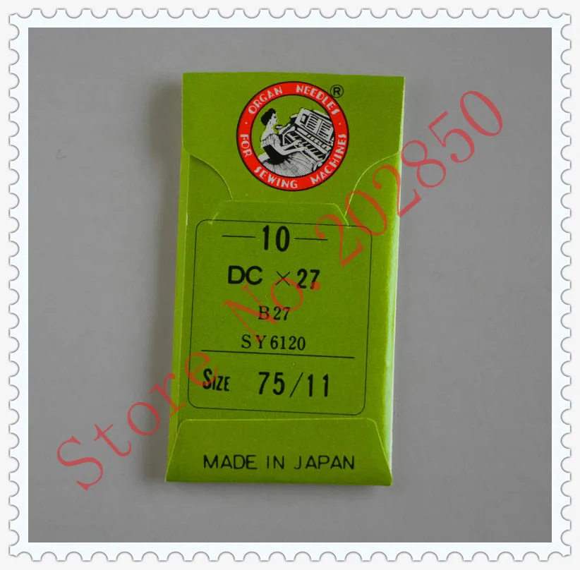 Industrial Serger /Overlock Sewing Machine Needle,Organ Brand Needles,DCX27,75/11,For Siruba, Jack,Juki,Brother,Pegasus,GEMSY..
Industrial Serger /Overlock Sewing Machine Needle,Organ Brand Needles,DCX27,75/11,For Siruba, Jack,Juki,Brother,Pegasus,GEMSY..
