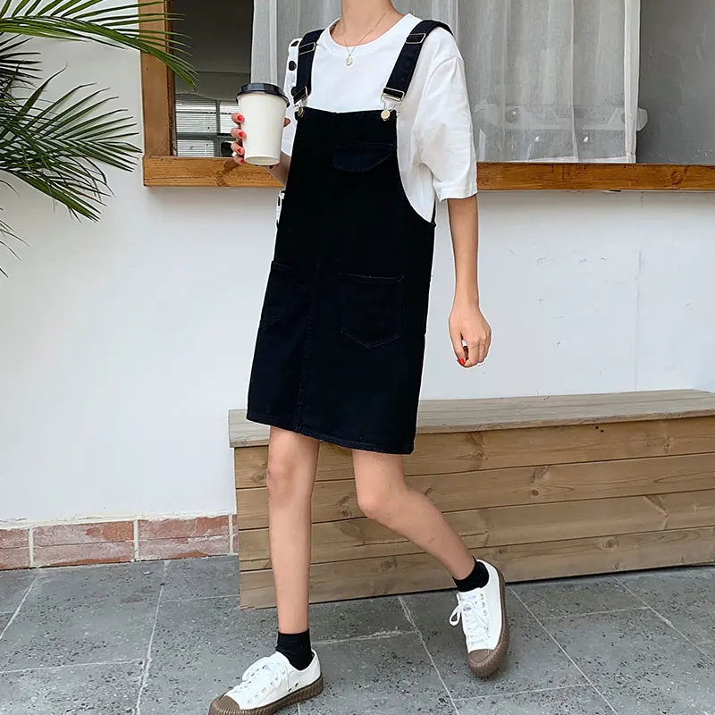 Vestido Mid Long Strap Dress Denim 2019 Women Summer Loose Sarafan Strap Jeans Dresses Sundress Denim Overall Dress Female HS196
Vestido Mid Long Strap Dress Denim 2019 Women Summer Loose Sarafan Strap Jeans Dresses Sundress Denim Overall Dress Female HS196
