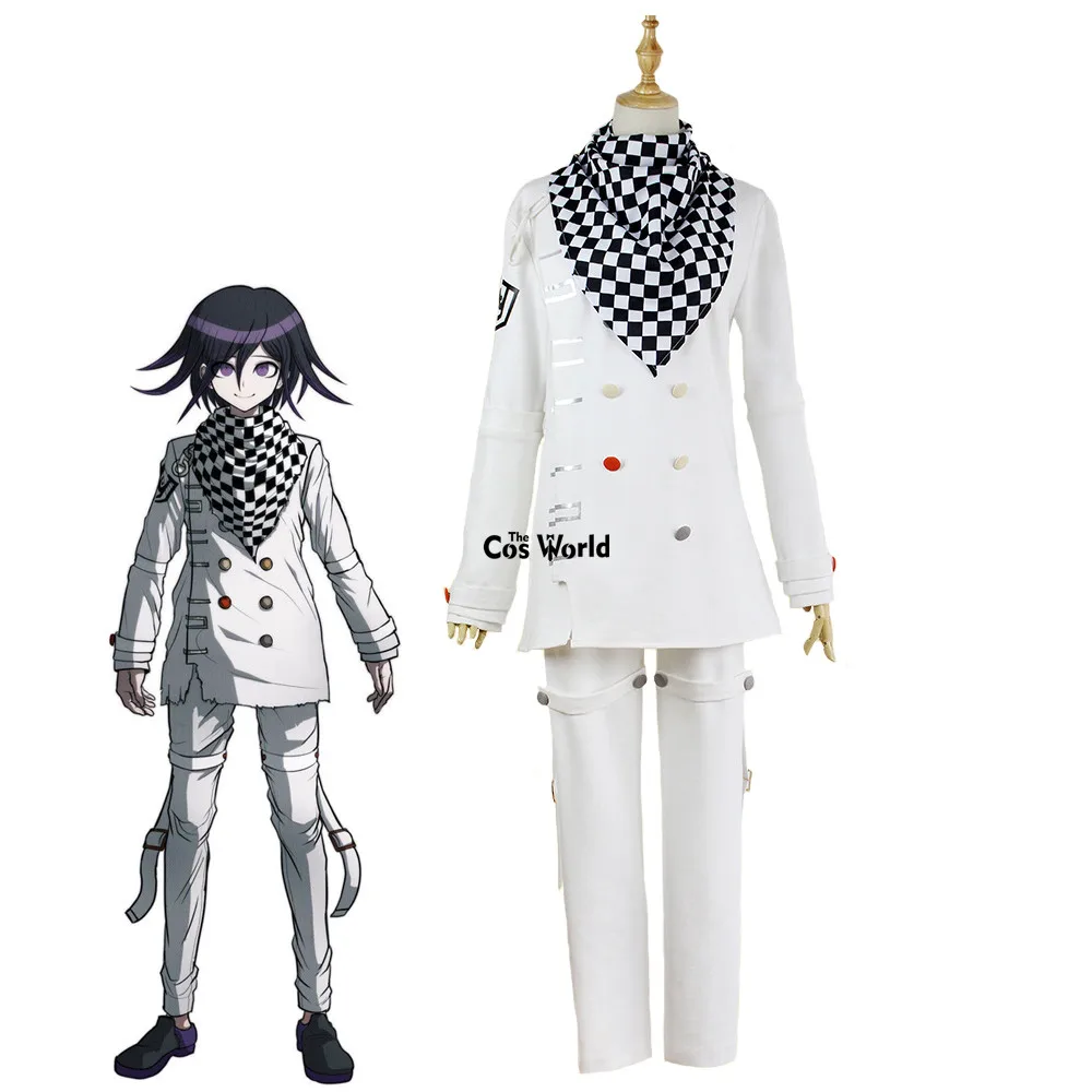 Danganronpa V3: Killing Harmony Ouma Kokichi School Uniform Jacket Coat Pants Scarf Hat Outfit Anime Cosplay Costumes
Danganronpa V3: Killing Harmony Ouma Kokichi School Uniform Jacket Coat Pants Scarf Hat Outfit Anime Cosplay Costumes