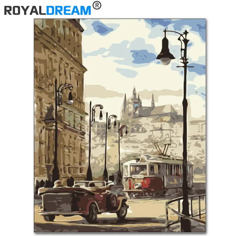 ROYALDREAM Classic Car Landscape DIY Painting By Numbers Kit Paint On Canvas Painting Calligraphy For Home Decor
ROYALDREAM Classic Car Landscape DIY Painting By Numbers Kit Paint On Canvas Painting Calligraphy For Home Decor