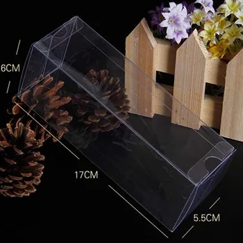 40Pcs/Lot 5.5*6*17cm PVC Plastic Package Box Clear Poly Box For Party Supplies Gifts and Display Goods for Showing Reatail
40Pcs/Lot 5.5*6*17cm PVC Plastic Package Box Clear Poly Box For Party Supplies Gifts and Display Goods for Showing Reatail