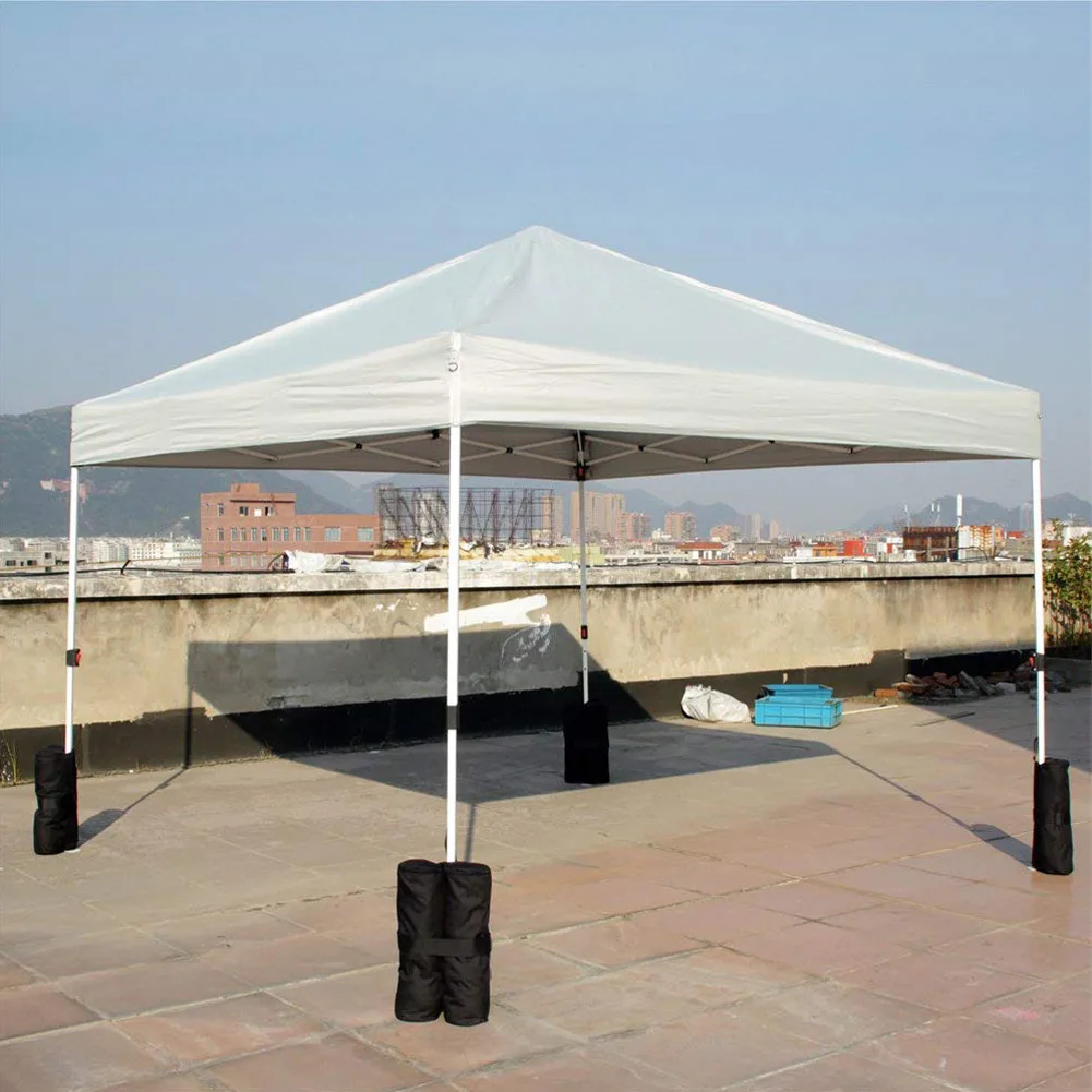 Фото Hot Weight Sand Bags Gazebo Tent Leg Weighted Canopy Foot For Outdoor Sun Shelter MCK99 | Спорт и развлечения