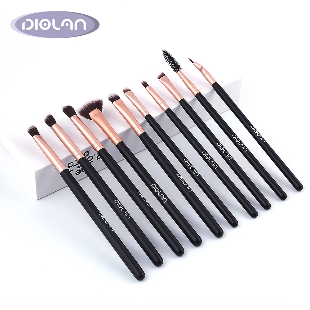2019 New DIOLAN 10 Pcs Eyes Shadow Eyelash Eyebrow Eyeliner Makeup Brushes For Professional Brush Set pincel maquiagem
2019 New DIOLAN 10 Pcs Eyes Shadow Eyelash Eyebrow Eyeliner Makeup Brushes For Professional Brush Set pincel maquiagem