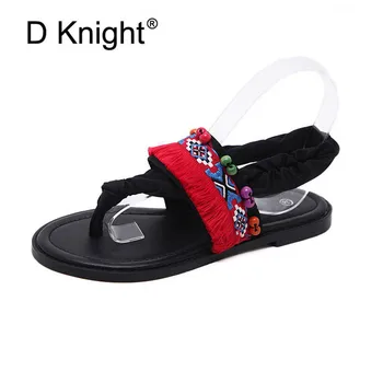 New Arrival Women Ethnic Flip Flops Fashion Tassel String Beaded Flat Sandals For Women Girls Casual Summer Flats Size 35-40 
New Arrival Women Ethnic Flip Flops Fashion Tassel String Beaded Flat Sandals For Women Girls Casual Summer Flats Size 35-40
