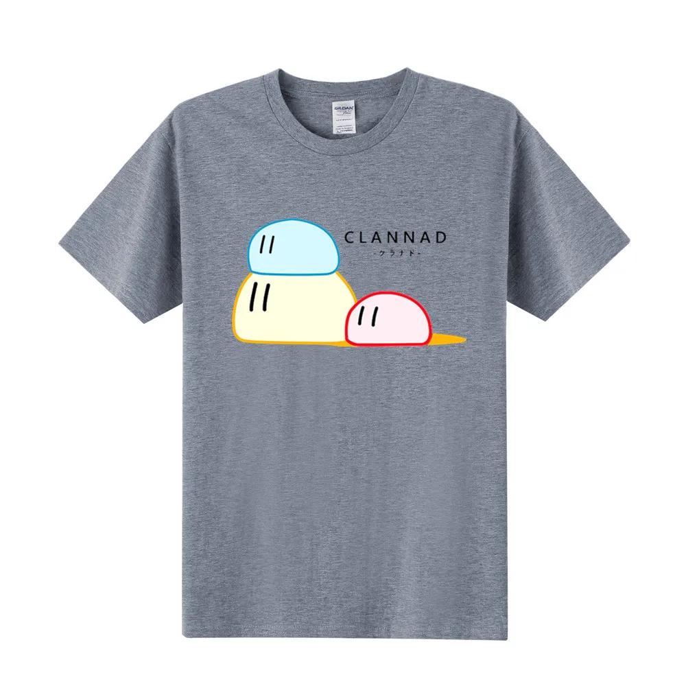 Japan anime CLANNAD T shirt Fashion Dango Daikazoku T-Shirt men Short Sleeve Casual cartoon Cosplay Summer Style top tees XM-007
Japan anime CLANNAD T shirt Fashion Dango Daikazoku T-Shirt men Short Sleeve Casual cartoon Cosplay Summer Style top tees XM-007