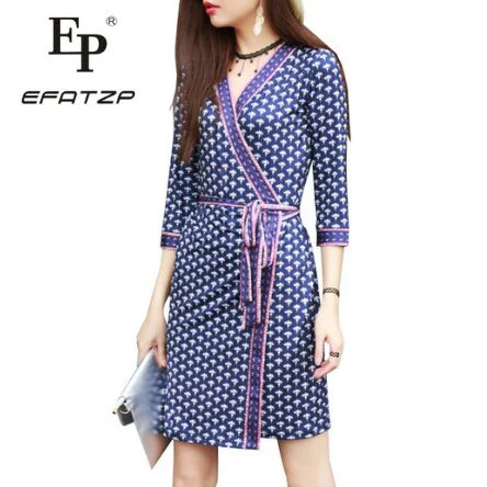 EFATZP High Quality New Fashion 2018 Spring Designer Dress Women's V-neck 3/4 Sleeve Elegant Print Lacing Slim Mini Dresses
EFATZP High Quality New Fashion 2018 Spring Designer Dress Women's V-neck 3/4 Sleeve Elegant Print Lacing Slim Mini Dresses