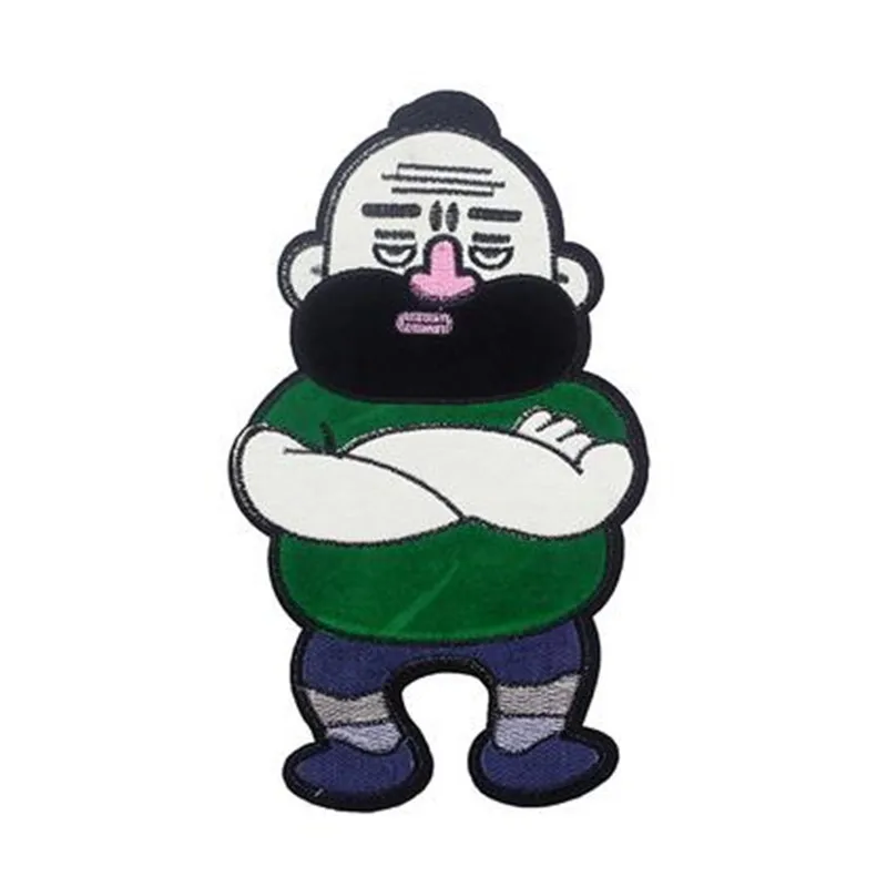 Patches for clothing T shirt Women 27cm Bearded man Embroidery patch T-shirt Womens Fashion Tops Shirt Lady Clothes Stickers
Patches for clothing T shirt Women 27cm Bearded man Embroidery patch T-shirt Womens Fashion Tops Shirt Lady Clothes Stickers