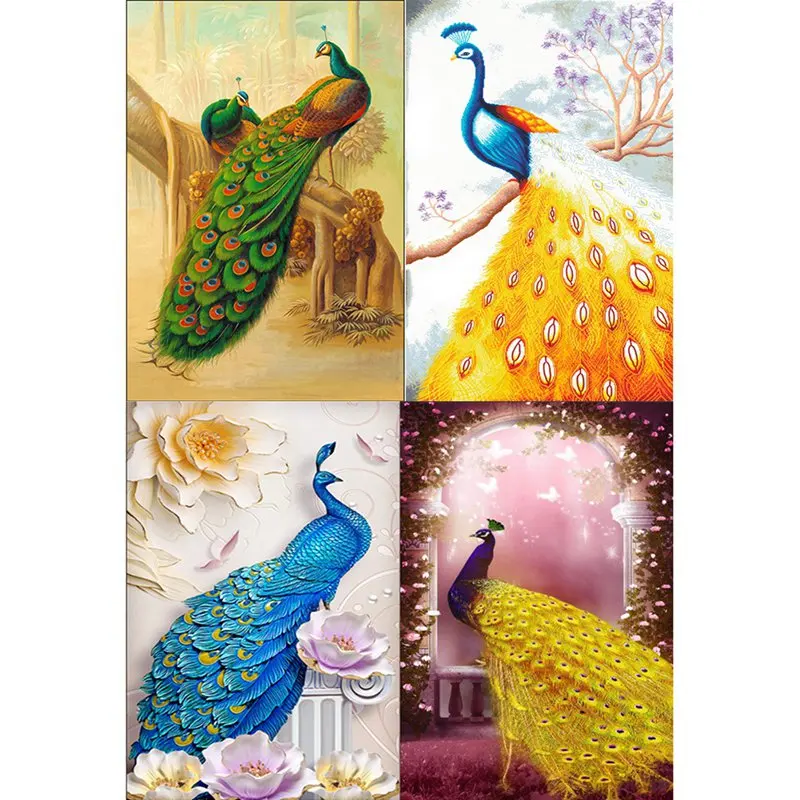 DIY 5D Diamond Painting Peacock Animal Cross Stitch FULL square Diamonds Embroidery Peacock Animal Diamond Mosaic Home Decor
DIY 5D Diamond Painting Peacock Animal Cross Stitch FULL square Diamonds Embroidery Peacock Animal Diamond Mosaic Home Decor