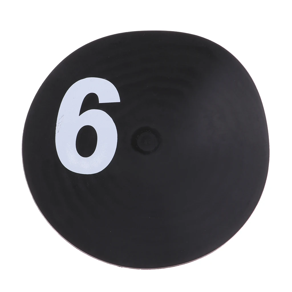 10Pcs Football Training Mark Plates Sport Exercise Traffic Plate for Football, Table Tennis Athletes Physical Strength