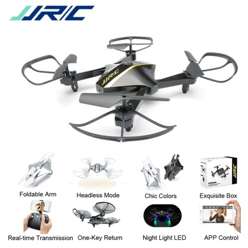 

FPV Foldable Drone With Camera 720P WiFi APP Control Helicopter Altitude Hold Headless Mode Foldable Quadcopter RC Toy JJRC H44