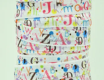 Q&N ribbon wholesale/OEM 5/8inch 140904001 Letters Printed folded over elastic FOE 50yds/roll free shipping
Q&N ribbon wholesale/OEM 5/8inch 140904001 Letters Printed folded over elastic FOE 50yds/roll free shipping
