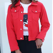 2021new Jeans Jacket and Coats for Women Autumn Candy Color Casual Short Denim Jacket Chaqueta Mujer Casaco Jaqueta Feminina
2021new Jeans Jacket and Coats for Women Autumn Candy Color Casual Short Denim Jacket Chaqueta Mujer Casaco Jaqueta Feminina