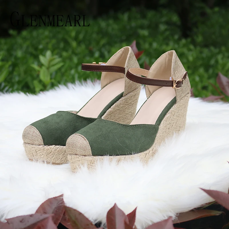 Women Sandals Wedges Shoes Platform Bohemia Ankle Strap Casual Summer Shoes High Heels Round Toe Woman Wedding Shoes Plus Size
Women Sandals Wedges Shoes Platform Bohemia Ankle Strap Casual Summer Shoes High Heels Round Toe Woman Wedding Shoes Plus Size