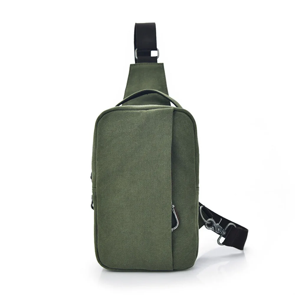 Fashion Leisure Canvas Men Shoulder Bags School Outside Travel Crossbody Chest Pack Minimalis Design Pouch 
Fashion Leisure Canvas Men Shoulder Bags School Outside Travel Crossbody Chest Pack Minimalis Design Pouch