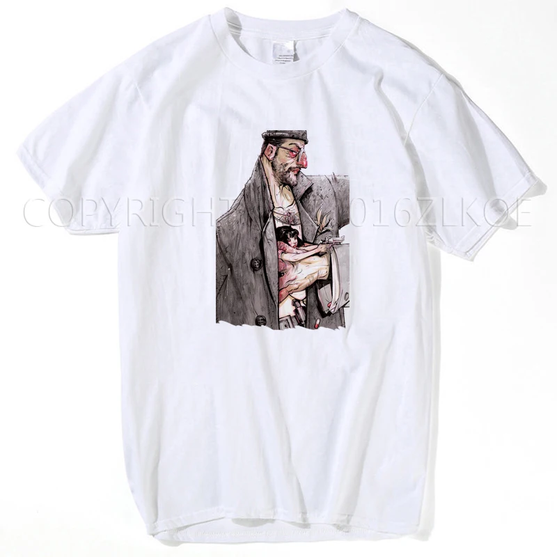 2018 new T-Shirt Lovers suit The Professional Matilda and Leon T Shirt Short Sleeve Cotton t shirts Leisure joker t shirt xxxl
2018 new T-Shirt Lovers suit The Professional Matilda and Leon T Shirt Short Sleeve Cotton t shirts Leisure joker t shirt xxxl