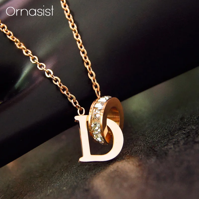 Titanium Steel Crystal Circle Pendant Necklace Personality Rose Gold Letter Short Necklaces For Women Jewelry
Titanium Steel Crystal Circle Pendant Necklace Personality Rose Gold Letter Short Necklaces For Women Jewelry