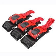 CHIZIYO 2018 3Pcs Motorcycle Bike ATV Helmet Chin Strap Speed Sewing Clip Quick Release(China)