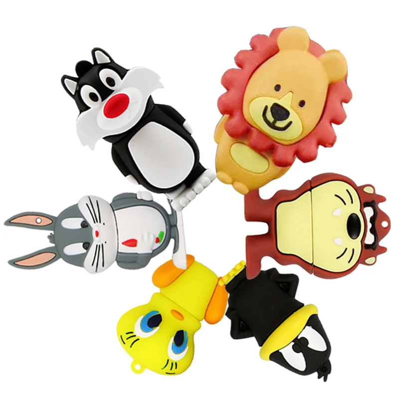 Cartoon pen drive Duck fox crow lion usb flash drive 64gb 32gb 16gb 8gb 4gb Animal cat memory stick pendrive for kid gifts
Cartoon pen drive Duck fox crow lion usb flash drive 64gb 32gb 16gb 8gb 4gb Animal cat memory stick pendrive for kid gifts