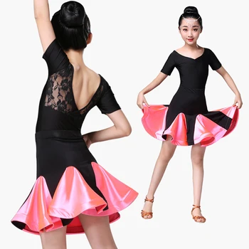 Ballroom Latin Dance Dress for Girls Competition Lace Latin Salsa Dress Kids Girl Rumba Samba Spandex Children 2019 Tango Skirt
Ballroom Latin Dance Dress for Girls Competition Lace Latin Salsa Dress Kids Girl Rumba Samba Spandex Children 2019 Tango Skirt