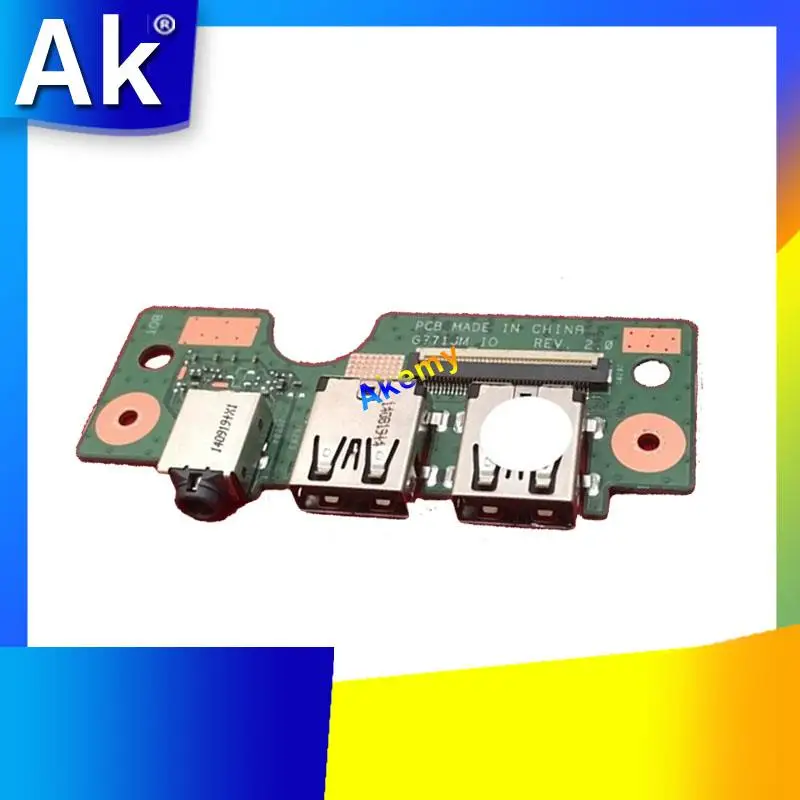 original G771J G771JM G771JW G771 Audio Jack USB IO Board G771JM_IO test good free shipping
original G771J G771JM G771JW G771 Audio Jack USB IO Board G771JM_IO test good free shipping