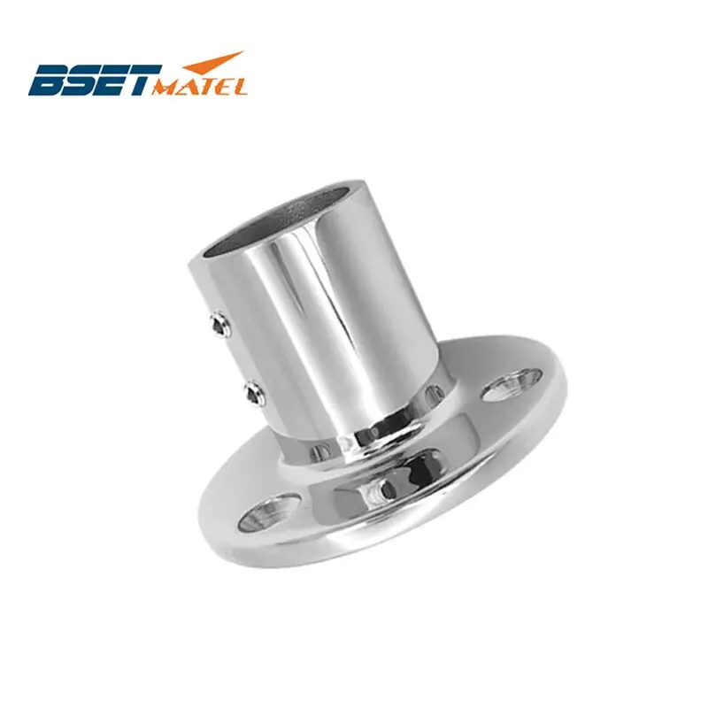 BSET MATEL 316 Stainless Steel 90 Degree Marine Boat Hand Rail Fitting Round Stanchion Base For Pipe 32 Dia
BSET MATEL 316 Stainless Steel 90 Degree Marine Boat Hand Rail Fitting Round Stanchion Base For Pipe 32 Dia