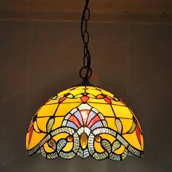 12-inch European-style retro chandelier Baroque Tiffany glass dining restaurant kitchen lighting fixtures
12-inch European-style retro chandelier Baroque Tiffany glass dining restaurant kitchen lighting fixtures