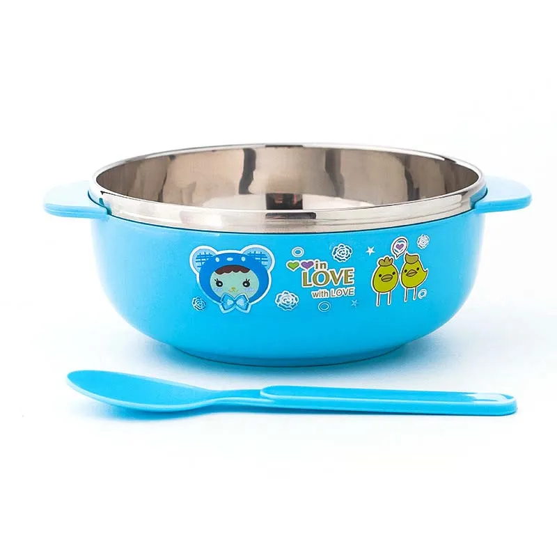 Cute Stainless Steel Bowl Feeding Food Plate Tray Dishes Food Holder for Baby Toddler Kid Children
Cute Stainless Steel Bowl Feeding Food Plate Tray Dishes Food Holder for Baby Toddler Kid Children