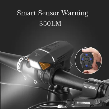 ROCKBROS Bicycle Light USB Rechargeable 350 Lumen LED Bike Front Light Wireless Turn Signals Bicycles Lamp 120db Cycling Bell
ROCKBROS Bicycle Light USB Rechargeable 350 Lumen LED Bike Front Light Wireless Turn Signals Bicycles Lamp 120db Cycling Bell
