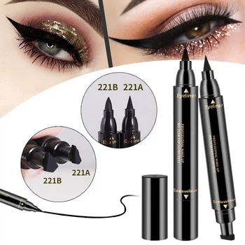 SHIDISHANGPIN 1 pc eyeliner black double ended eye liner pencil make up stamp waterproof eyeliner brush makeup tools
SHIDISHANGPIN 1 pc eyeliner black double ended eye liner pencil make up stamp waterproof eyeliner brush makeup tools